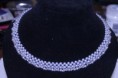 Collana perle azzurrate contatta email